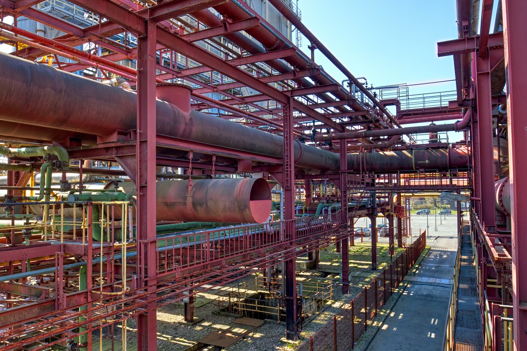HDR zeche zollverein steenkolenmijn erfgoed ruhrgebied indutrie mijn steenkool fabriek hoogoven